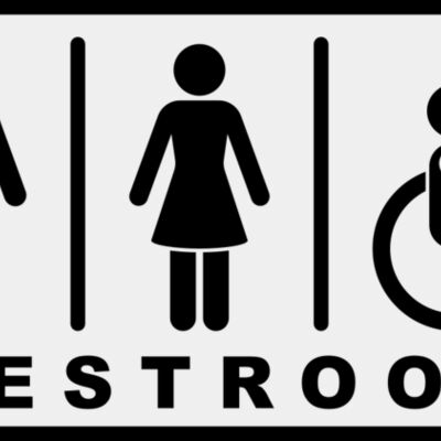 Restroom Public Sign Thumbnail