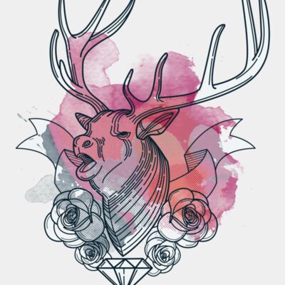 Geometric Stag Thumbnail